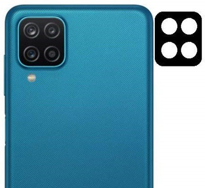 A-Allin1 Front Camera Lens Glass Protector for Samsung Galaxy M12(Pack of: 1)