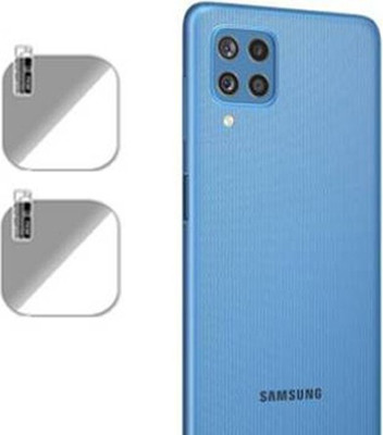 HIRDESH Back Camera Lens Glass Protector for SAMSUNG GALAXY F22, CAMERA LENS PROTECTOR(Pack of: 2)