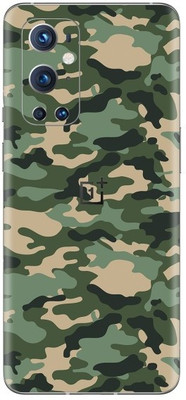 Orgic India OnePlus 9 Pro Mobile Skin(Camo Green)