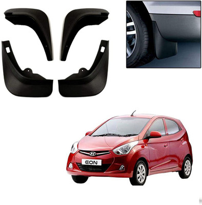 GS Grow n Shine Rear Mud Guard For Hyundai EON Sportz 2011(Black)
