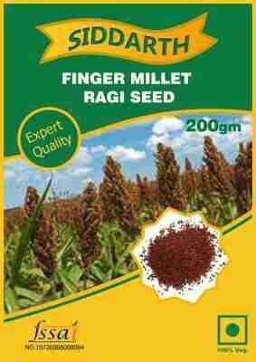 SIDDHARTH FISH FARM finger millet Ragi seeds Seed(200 per packet)