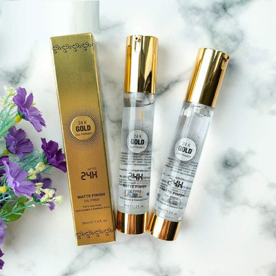 THTC Golden Gel Makeup Base Face Primer Skin Perfecter For All Skin Type Primer  - 50 ml(TRANSPARENT)