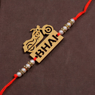 Vihaan Fashions Designer RK21-140 Assorted Rakhi  Set(1 Designer Rakhi)