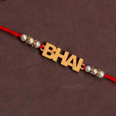 Vihaan Fashions Designer RK21-143 Assorted Rakhi  Set(1 Designer Rakhi)