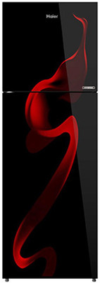 Haier 278 L Frost Free Double Door Top Mount 2 Star Convertible Refrigerator(SpiralGlass, HRF-2983CSG-E)