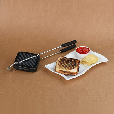 RBGIIT Grill Toster T12 0 W Pop Up Toaster(Black)