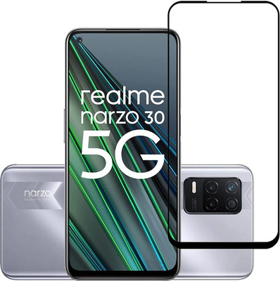 GORILLA PRO Edge To Edge Tempered Glass for Realme Narzo 30 5G, Narzo 30 5G(Pack of 1)