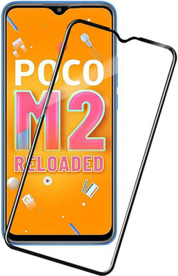 GORILLA PRO Edge To Edge Tempered Glass for Poco M2 Reloaded(Pack of 1)