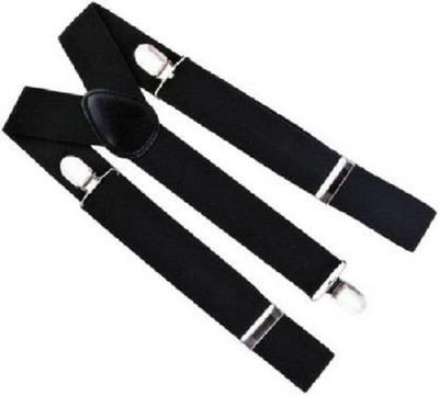 overlook Y- Back Suspenders for Men(Black)