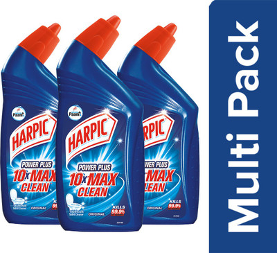 Harpic Power Plus Original Liquid Toilet Cleaner(3 x 0.5 L)