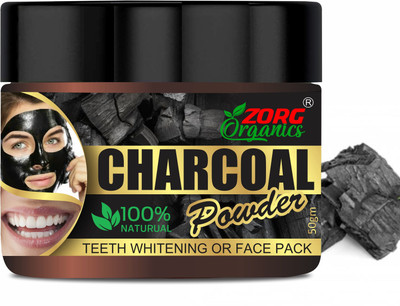 Zorg Organics Organic Activated Carbon(Charcoal) Powder(50 g)