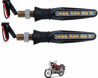 KOZDIKO Front, Rear LED Indicator Light for Hero Splendor Pro(Black)