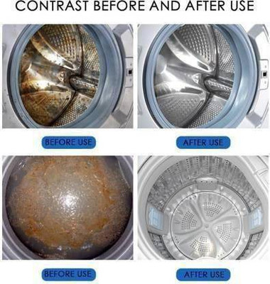 AZAL Washing Machine Deep Cleaner Tablet for All Front and Top Load Machine 33 Detergent Powder (Regular)(5 ml)