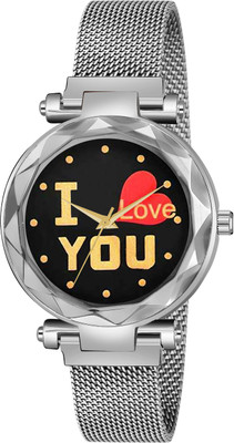 RECARO Love Maganet Designer Fashion Wrist Analog Watch  - For Girls
