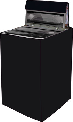 Star Weaves Top Loading Washing Machine  Cover(Width: 64 cm, Black)
