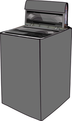 Star Weaves Top Loading Washing Machine  Cover(Width: 63 cm, Grey)