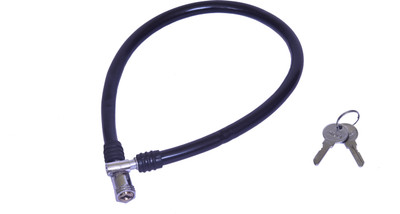 SPF Classic Black Bicycle Lock With 2 Keys Cycle Lock