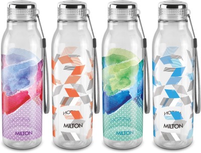 MILTON HELIX 1000 ml Bottle(Pack of 4, Multicolor, Plastic)