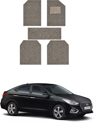AYW PVC 5D Mat For  Hyundai Verna(Beige)