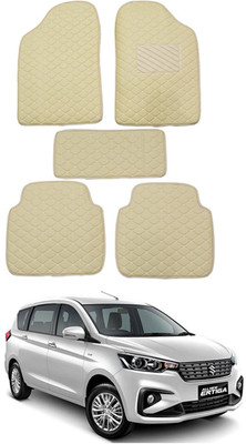 RKPSP Leatherite 5D Mat For  Universal For Car(Beige)