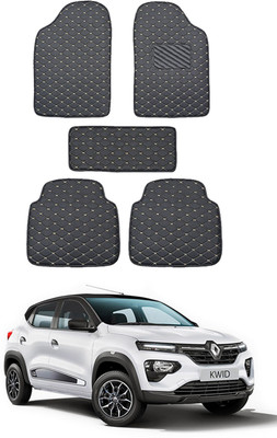 MATIES Leatherite Standard Mat For  Universal For Car(Black)