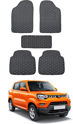 AYW Leatherite 5D Mat For  Maruti Suzuki S-Presso(Black)