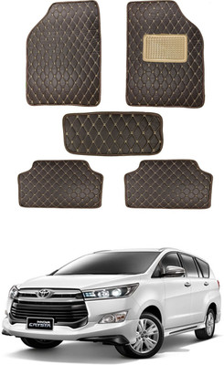 MATIES Leatherite Standard Mat For  Universal For Car(Brown)