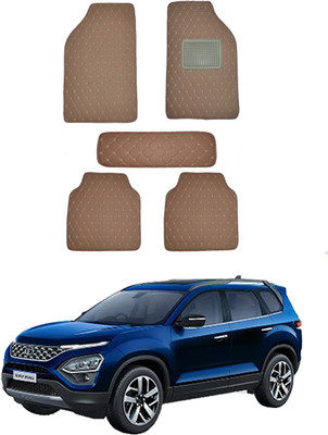 AYW Leatherite 5D Mat For  Tata Safari(Brown)