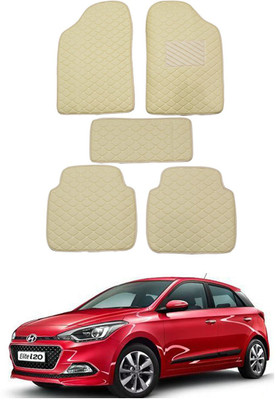 AYW Leatherite 5D Mat For  Hyundai Elite i20(Beige)