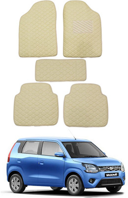 AYW Leatherite 5D Mat For  Maruti Suzuki WagonR(Beige)