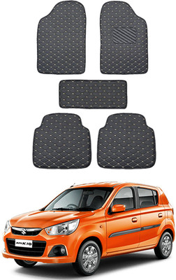 AYW Leatherite 5D Mat For  Maruti Suzuki Alto K10(Black)