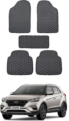 AYW Leatherite 5D Mat For  Hyundai Creta(Black)