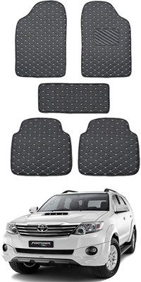 RKPSP Leatherite 5D Mat For  Universal For Car(Black)