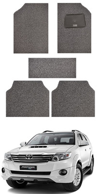 AYW PVC 5D Mat For  Toyota Fortuner(Black)