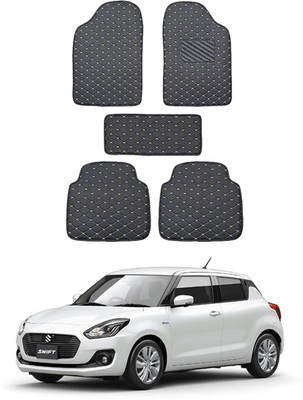 RKPSP Leatherite 5D Mat For  Universal For Car(Black)