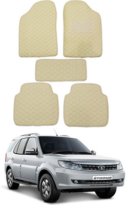 MATIES Leatherite Standard Mat For  Universal For Car(Beige)