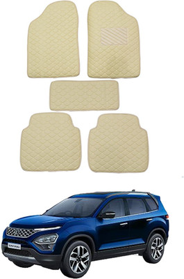 RKPSP Leatherite 5D Mat For  Tata Safari(Beige)