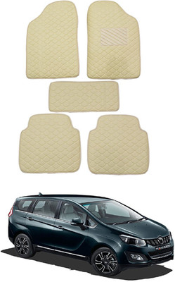RKPSP Leatherite 5D Mat For  Universal For Car(Beige)