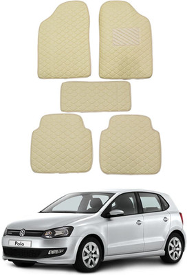 MATIES Leatherite Standard Mat For  Universal For Car(Beige)