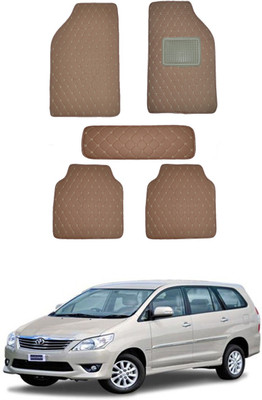 MATIES Leatherite Standard Mat For  Universal For Car(Brown)