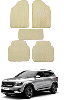 MATIES Leatherite Standard Mat For  Universal For Car(Beige)