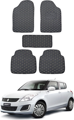 RKPSP Leatherite 5D Mat For  Universal For Car(Black)