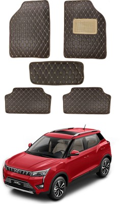 AYW Leatherite 5D Mat For  Mahindra XUV 300(Brown)