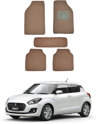 AYW Leatherite 5D Mat For  Maruti Suzuki New Swift(Brown)