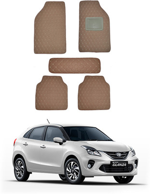 MATIES Leatherite Standard Mat For  Universal For Car(Brown)