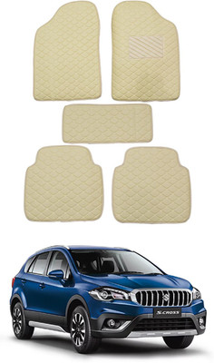 MATIES Leatherite Standard Mat For  Universal For Car(Beige)