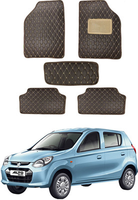 MATIES Leatherite Standard Mat For  Universal For Car(Brown)