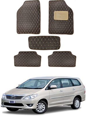 MATIES Leatherite Standard Mat For  Universal For Car(Brown)