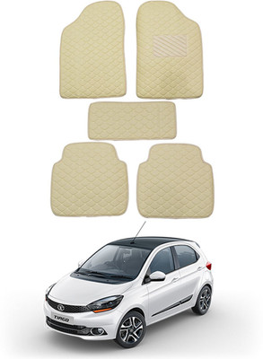 RKPSP Leatherite 5D Mat For  Universal For Car(Beige)