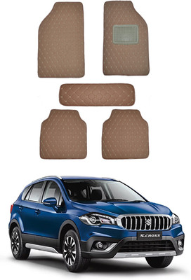 AYW Leatherite 5D Mat For  Maruti Suzuki S-Cross(Brown)